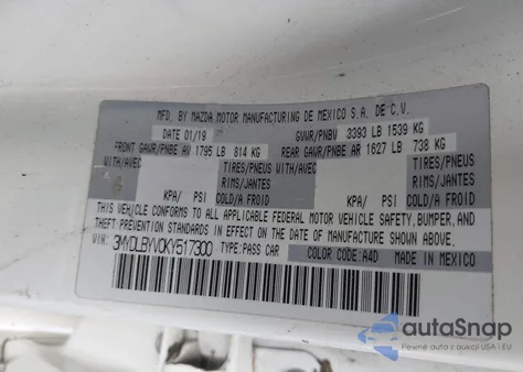 2019 Toyota Yaris L/Le/Xle из США, поврежденный, VIN 3MYDLBYV0KY517300